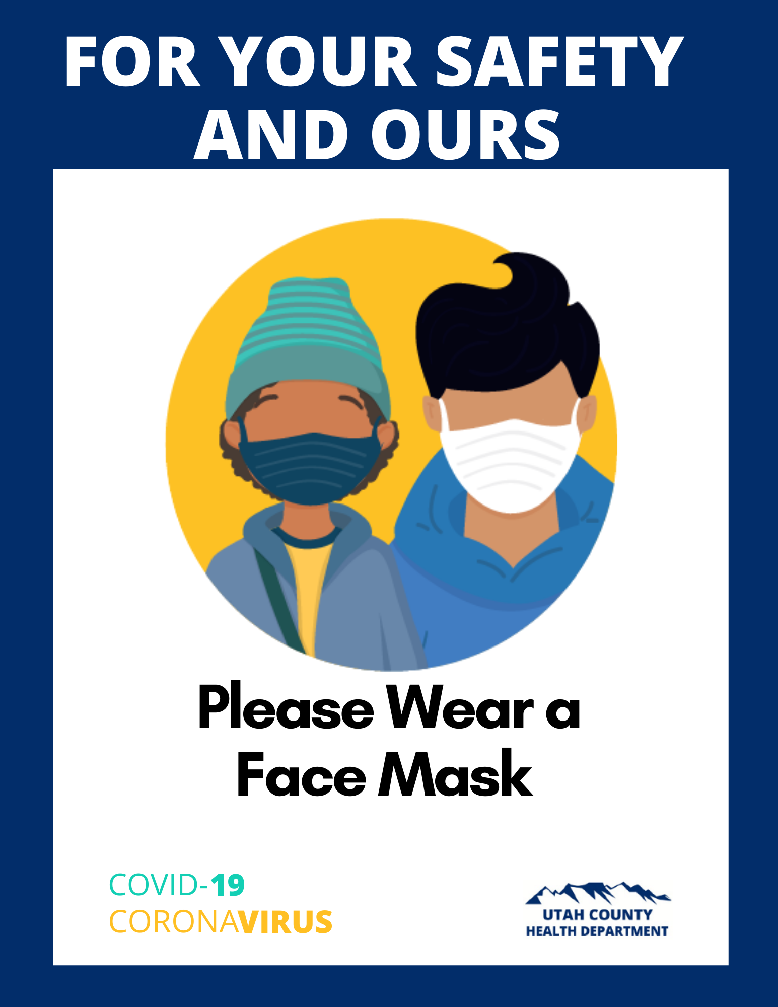 Community COVID Resources to Encourage Mask Wearing | Utah County ...