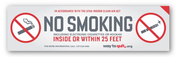 Utah Indoor Clean Air Act Utah County Health Department